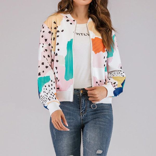 women's jackets the fashion wear winter printed long sleeve coat women 2021 spring floral print outerwear lady jacket y913, Black;brown
women's jackets the fashion wear winter printed long sleeve coat women 2021 spring floral print outerwear lady jacket y913, Black;brown