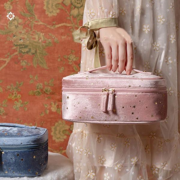 storage bags flannel cosmetic bag portable female clutch large capacity simple starry sky nordic style
storage bags flannel cosmetic bag portable female clutch large capacity simple starry sky nordic style