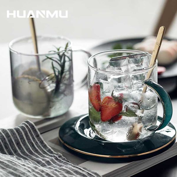 cups & saucers european style small light luxury glass home coffee cup and saucer combination heat-resistant tea golden with spoon
cups & saucers european style small light luxury glass home coffee cup and saucer combination heat-resistant tea golden with spoon
