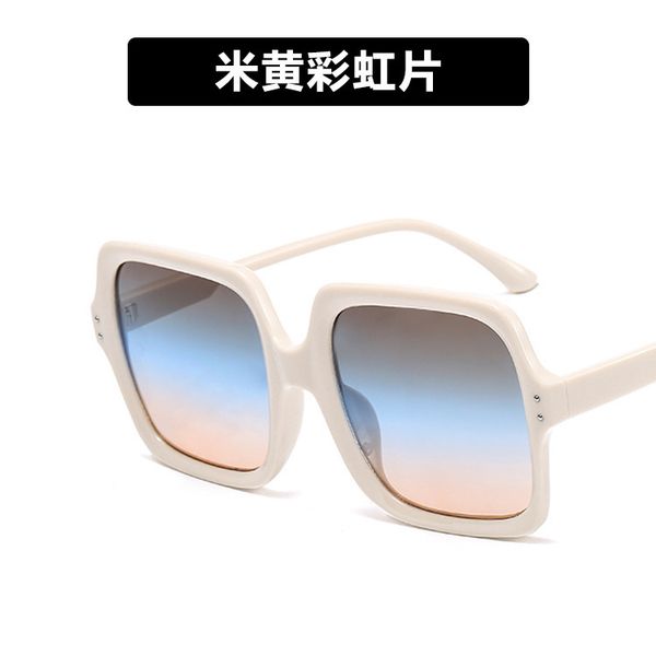 square vintage oversize sunglasses for women men luxury brand 2021 big frame sun glasses black fashion gradient female glasses, White;black
square vintage oversize sunglasses for women men luxury brand 2021 big frame sun glasses black fashion gradient female glasses, White;black