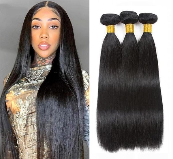 human hair bulks straight bundles with closure malaysian weave remy, Black
human hair bulks straight bundles with closure malaysian weave remy, Black