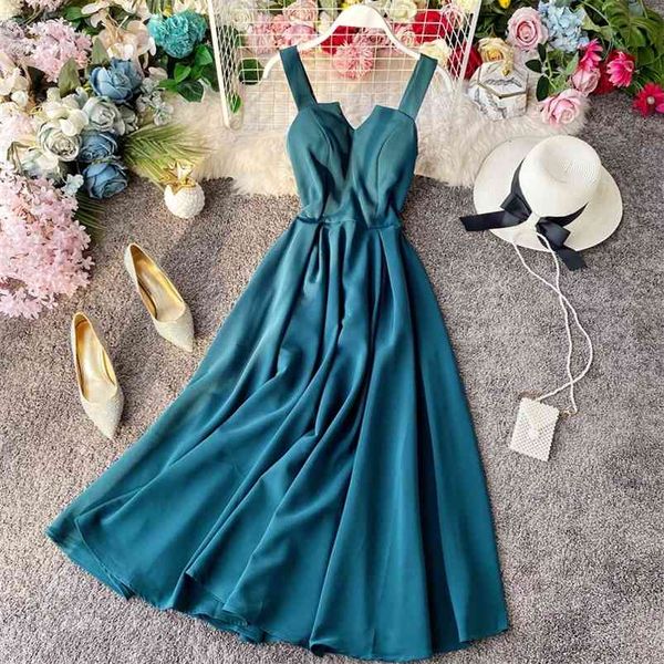 v-neck spaghetti strap back bandage dress women summer elegant sleeveless long party vintage green 210430, Black;gray
v-neck spaghetti strap back bandage dress women summer elegant sleeveless long party vintage green 210430, Black;gray