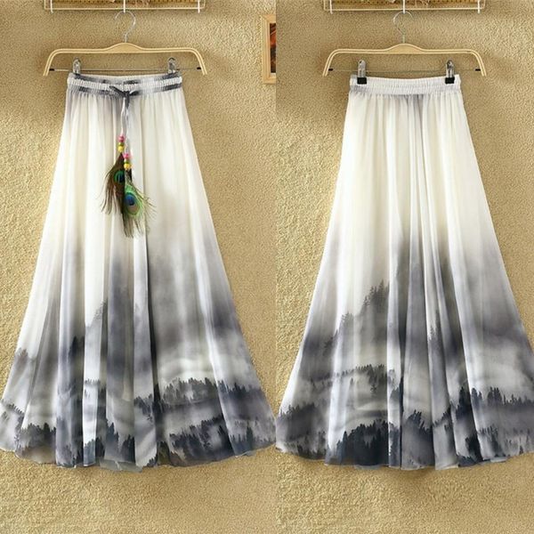 salesnew arrival summer beach bohemian women skirts chiffon flower print drawstring maxi long skirt wholesale dropshipping, Black
salesnew arrival summer beach bohemian women skirts chiffon flower print drawstring maxi long skirt wholesale dropshipping, Black