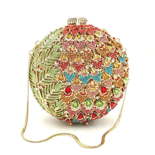 shoulder bags bridal wedding party purse women evening bag coco shape diamond luxury clutches elegant crystal round ball purses
shoulder bags bridal wedding party purse women evening bag coco shape diamond luxury clutches elegant crystal round ball purses