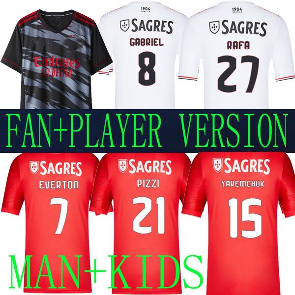 21 22 benfica away third soccer jerseys yaremchuk 15 home player version otamendi grimaldo 2021 2022 rafa jota pizzi rúben t 20 black joão m, Black;yellow
21 22 benfica away third soccer jerseys yaremchuk 15 home player version otamendi grimaldo 2021 2022 rafa jota pizzi rúben t 20 black joão m, Black;yellow