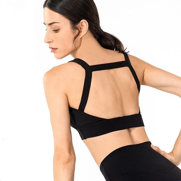 yoga outfit open back padded tube exercise sports bra women shockproof mid support vest workout fitness gym underwear
yoga outfit open back padded tube exercise sports bra women shockproof mid support vest workout fitness gym underwear