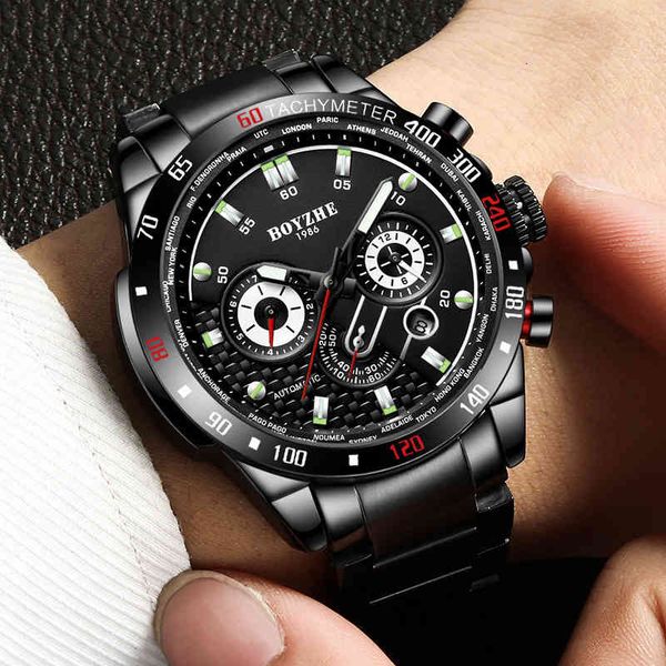 multifunctional lighting boyzhe mechanical fashion watches sport business waterproof calendar men's relogio masculino, Slivery;brown
multifunctional lighting boyzhe mechanical fashion watches sport business waterproof calendar men's relogio masculino, Slivery;brown