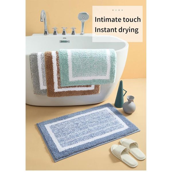 bath mats fluffy microfiber floor mat non-slip rectangle rug for bathroom bedroom doorway
bath mats fluffy microfiber floor mat non-slip rectangle rug for bathroom bedroom doorway