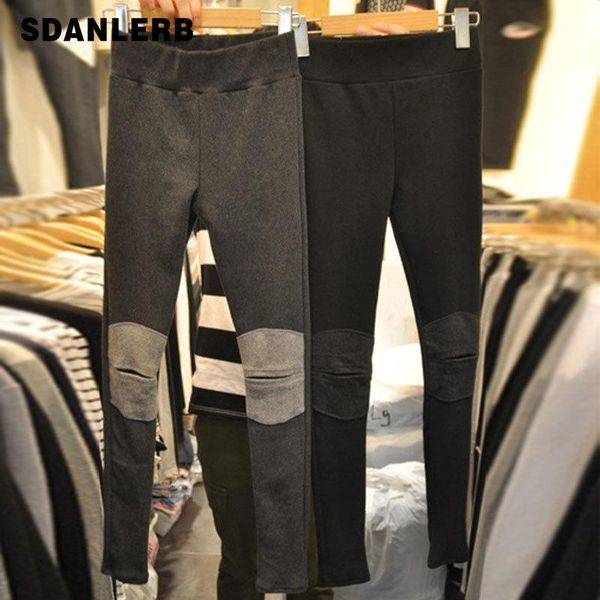 women's leggings autumn clothes all-matching black pencil tight elastic outerwear patch trousers fashion skinny pants
women's leggings autumn clothes all-matching black pencil tight elastic outerwear patch trousers fashion skinny pants