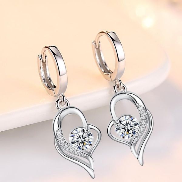 dangle & chandelier heart-shaped cupronickel earrings fashion jewelry high-quality simple atmosphere four-color -selling, Silver
dangle & chandelier heart-shaped cupronickel earrings fashion jewelry high-quality simple atmosphere four-color -selling, Silver