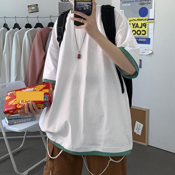men's t-shirts fake two pieces ripped hole men tshirts summer short sleeve 3xl oversized harajuku white black solid boys campus clothi
men's t-shirts fake two pieces ripped hole men tshirts summer short sleeve 3xl oversized harajuku white black solid boys campus clothi