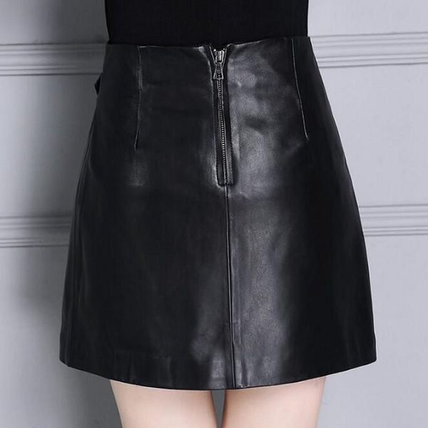 skirts ol style real leather mini women designer high waist irregular a-line skirt sheepskin black wrap plus size
skirts ol style real leather mini women designer high waist irregular a-line skirt sheepskin black wrap plus size