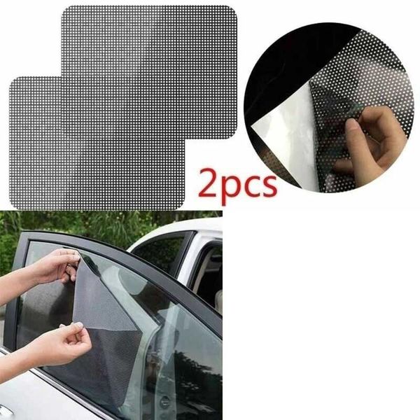 car sunshade 2pcs/set side window sunshades electrostatic sticker pvc sunscreen film stickers cover reusable screen heat insulation
car sunshade 2pcs/set side window sunshades electrostatic sticker pvc sunscreen film stickers cover reusable screen heat insulation