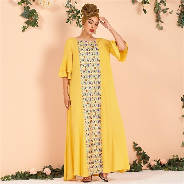 summer products fashion and women dresses elegant lotus leaf sleeve flower vine print color matching loose large size rayon dress, Black;gray
summer products fashion and women dresses elegant lotus leaf sleeve flower vine print color matching loose large size rayon dress, Black;gray