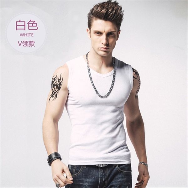 ozhx summer wide shoulder pure cotton sleeveless large fitness sports elastic men' tank waistcoat vest wo' summer vest for men, White;black
ozhx summer wide shoulder pure cotton sleeveless large fitness sports elastic men' tank waistcoat vest wo' summer vest for men, White;black