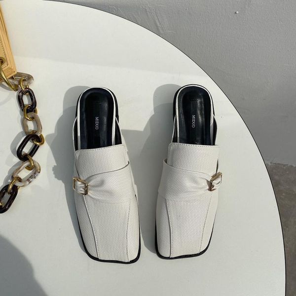 slippers casual shoes slipers women square toe female mule slides loafers luxury flat mules cover basic pu scandals rubber wfyn, Black
slippers casual shoes slipers women square toe female mule slides loafers luxury flat mules cover basic pu scandals rubber wfyn, Black