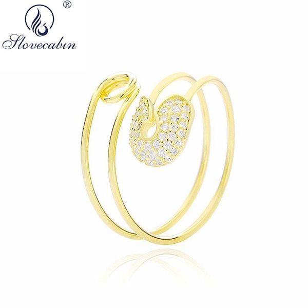 cluster rings slovecabin original 925 sterling silver zircon paper clip ajustable for women femme luxury crystal gold anillo jewelry, Golden;silver
cluster rings slovecabin original 925 sterling silver zircon paper clip ajustable for women femme luxury crystal gold anillo jewelry, Golden;silver