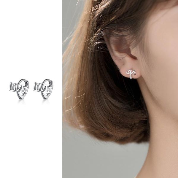 hoop & huggie mocanie simple fashion lettering love 925 sterling silver tiny earring for women ol style fine jewelry student gift, Golden;silver
hoop & huggie mocanie simple fashion lettering love 925 sterling silver tiny earring for women ol style fine jewelry student gift, Golden;silver