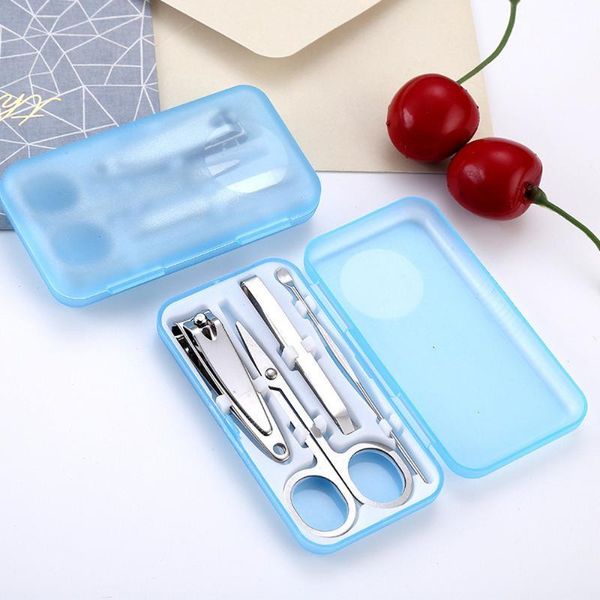 4pcs professional practical portable mini pedicure manicure set case nail care cuticle clippers tool kit tweezers grooming set
4pcs professional practical portable mini pedicure manicure set case nail care cuticle clippers tool kit tweezers grooming set