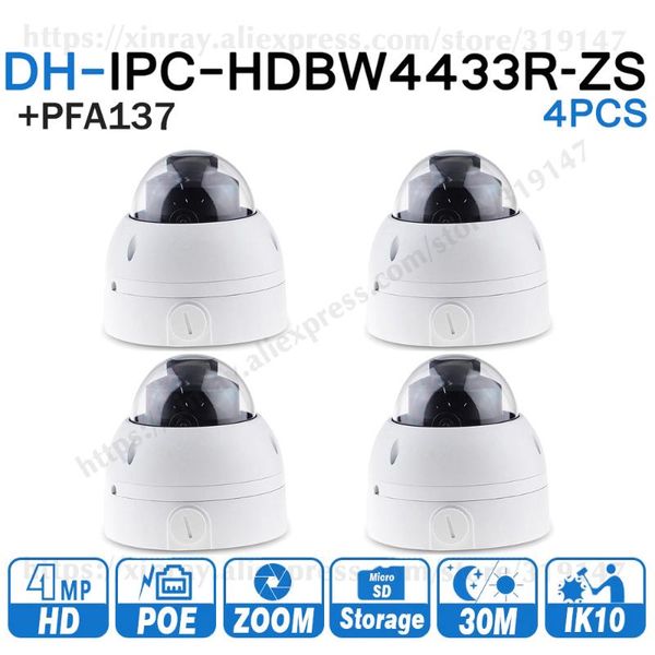 wholesale dh camera ipc-hdbw4433r-zs with junction box pfa137 4mp poe ip ir 50m 2.7mm~13.5mm zoom lens ip67 ik10 4pcs/lot cameras
wholesale dh camera ipc-hdbw4433r-zs with junction box pfa137 4mp poe ip ir 50m 2.7mm~13.5mm zoom lens ip67 ik10 4pcs/lot cameras