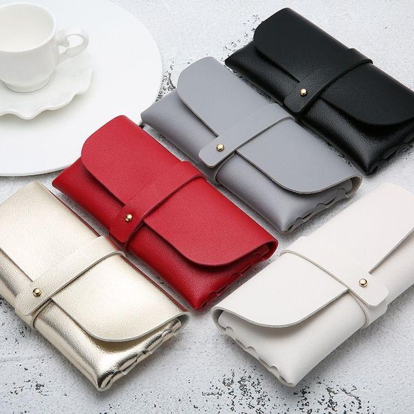 other fashion accessories men women portable glasses case magnetic pu leather fold-able box for eyeglass oversize sunglasses, Silver
other fashion accessories men women portable glasses case magnetic pu leather fold-able box for eyeglass oversize sunglasses, Silver