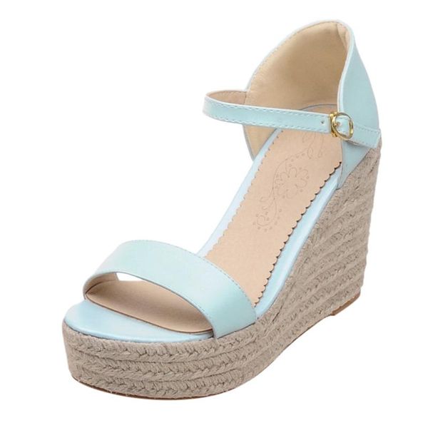 flat shoe ankle strap sandals heel platform wedges open toe casual tenis feminino plataforma summer womens solid, Black
flat shoe ankle strap sandals heel platform wedges open toe casual tenis feminino plataforma summer womens solid, Black