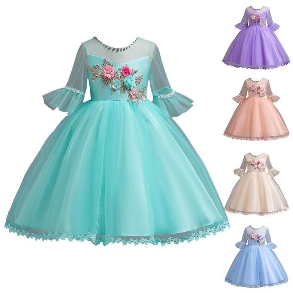 girl's dresses children kids girl dress round neck zipper middle length sleeve princess cute for party bm88, Red;yellow
girl's dresses children kids girl dress round neck zipper middle length sleeve princess cute for party bm88, Red;yellow