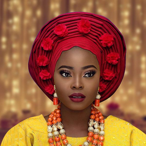 african aso oke headtie auto asoebi gele headwear flower decorate african turban headwraps, Blue;gray
african aso oke headtie auto asoebi gele headwear flower decorate african turban headwraps, Blue;gray