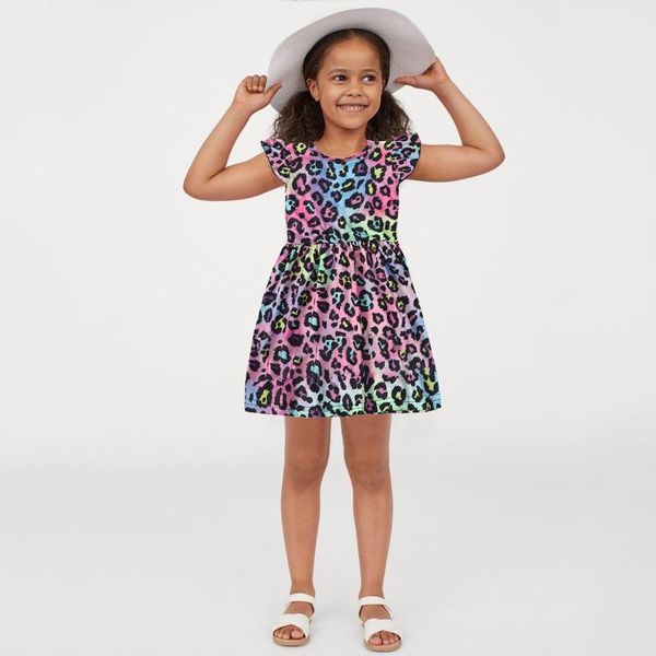 girl's dresses est boutique summer dress toddler baby girls sleeve leopard tie-dyed printed princess clothing vestido bebes, Red;yellow
girl's dresses est boutique summer dress toddler baby girls sleeve leopard tie-dyed printed princess clothing vestido bebes, Red;yellow