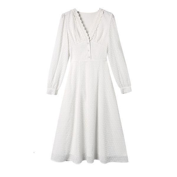 casual dresses women summer v-neck pure color lace white long elegant clothes vestidos irad, Black;gray
casual dresses women summer v-neck pure color lace white long elegant clothes vestidos irad, Black;gray