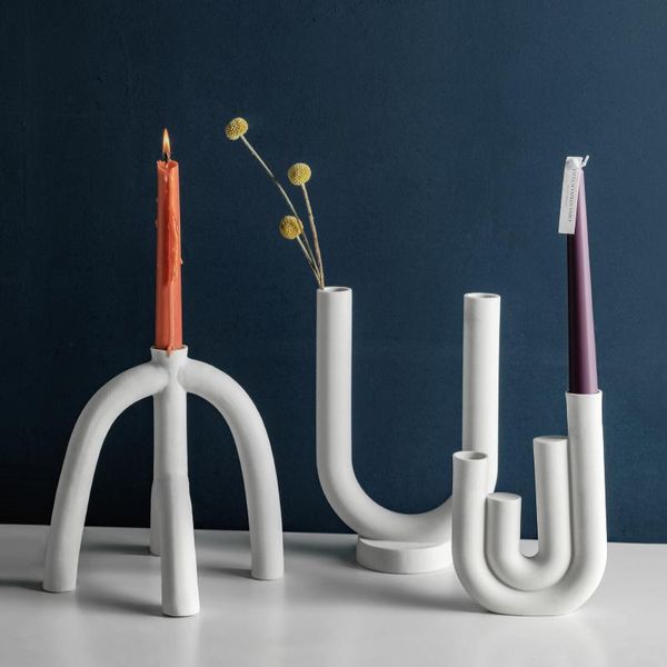candle holders northern european-style ceramic candlestick decoration geometric holder wedding home decore diningtable
candle holders northern european-style ceramic candlestick decoration geometric holder wedding home decore diningtable