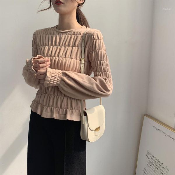 women's sweaters 2021 and puff long sleeve striped women pullovers knitted winter pink sweater pull femme tricot, White;black
women's sweaters 2021 and puff long sleeve striped women pullovers knitted winter pink sweater pull femme tricot, White;black