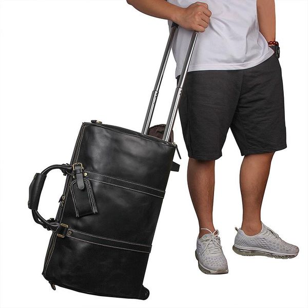 duffel bags vintage men's real-leather bag 21-inch trolley durable luggage fashion travel
duffel bags vintage men's real-leather bag 21-inch trolley durable luggage fashion travel