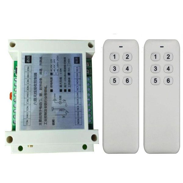 switch industrial 1000m dc12v 24v 6ch wireless remote control led light relay output radio rf transmitter 315/433 mhz receiver
switch industrial 1000m dc12v 24v 6ch wireless remote control led light relay output radio rf transmitter 315/433 mhz receiver