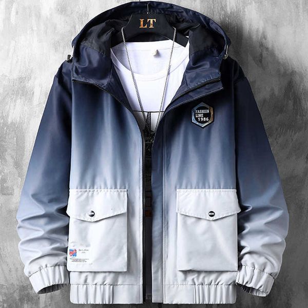 men's jackets spring autumn gradient color hooded casual jacket plus size loose coat man windbreaker 8xl oo75, Black;brown
men's jackets spring autumn gradient color hooded casual jacket plus size loose coat man windbreaker 8xl oo75, Black;brown