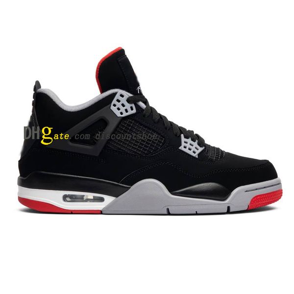 4 og bred basketball shoes mens womens 4s sneakers