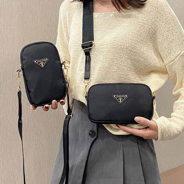 small ins square women's straddle nylon casual street fashion letter solid one shoulder bag
small ins square women's straddle nylon casual street fashion letter solid one shoulder bag