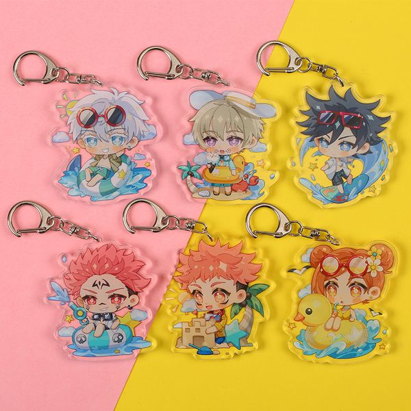 jujutsu kaisen keychain women gojo satoru keyring chain woman cute creative key holder for pants pendant kid gift metal brelok, Slivery;golden
jujutsu kaisen keychain women gojo satoru keyring chain woman cute creative key holder for pants pendant kid gift metal brelok, Slivery;golden