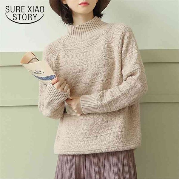 autumn winter women sweater vintage korean pullover long sleeve clothes loose chic fashion clothing 10916 210421, White;black
autumn winter women sweater vintage korean pullover long sleeve clothes loose chic fashion clothing 10916 210421, White;black