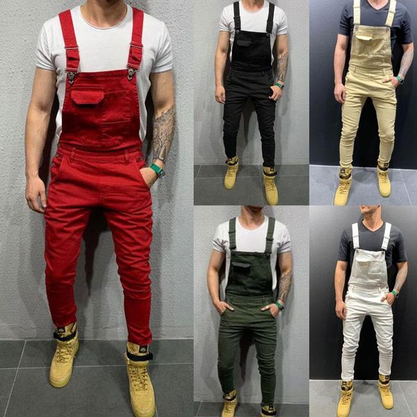 color: black white green red khaki 2021 denim bib korean slim men's trousers pants size s-xxxl jeans, Blue
color: black white green red khaki 2021 denim bib korean slim men's trousers pants size s-xxxl jeans, Blue
