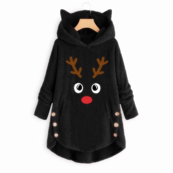 women's sweaters christmas sweater for women plus size s- 5xl pullover with hooded ear cat turtleneck 2021 winter deer black oversized, White;black
women's sweaters christmas sweater for women plus size s- 5xl pullover with hooded ear cat turtleneck 2021 winter deer black oversized, White;black