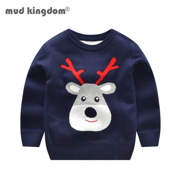 mudkingdom boys girls sweaters autumn winter long sleeve kids clothes cute christmas-elk pullover knit sweater 210615, Blue
mudkingdom boys girls sweaters autumn winter long sleeve kids clothes cute christmas-elk pullover knit sweater 210615, Blue