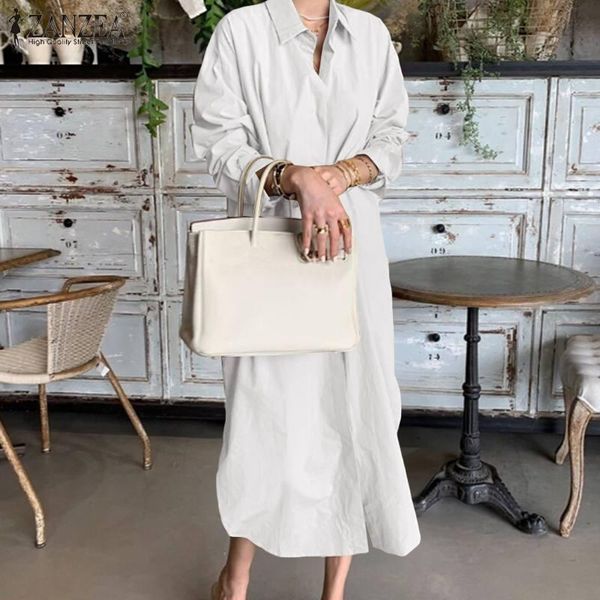 spring fashion long sleeve casual office ladies sundress robe solid shirt dress zanzea elegant women buttons down vestidos chic dresses, Black;gray
spring fashion long sleeve casual office ladies sundress robe solid shirt dress zanzea elegant women buttons down vestidos chic dresses, Black;gray