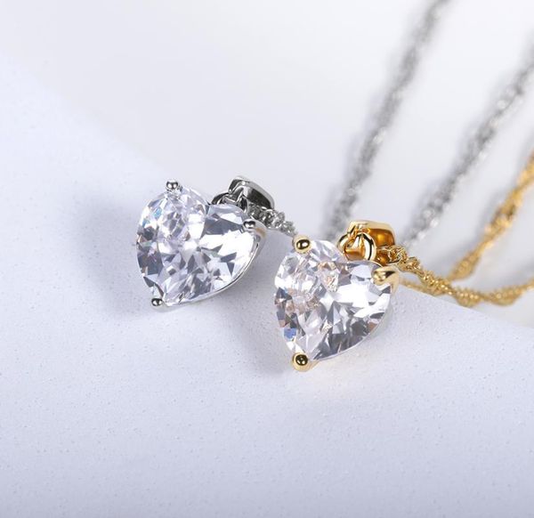 pendant necklaces wholesale 10pcs crystal zircon heart pendants women wedding jewelry stainless steel friendship necklace, Silver
pendant necklaces wholesale 10pcs crystal zircon heart pendants women wedding jewelry stainless steel friendship necklace, Silver