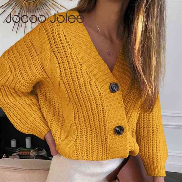 elegant knit sweater women autumn female casual long sleeve button cardigan knitted sweaters coat winter warm clothes 210416, White;black
elegant knit sweater women autumn female casual long sleeve button cardigan knitted sweaters coat winter warm clothes 210416, White;black