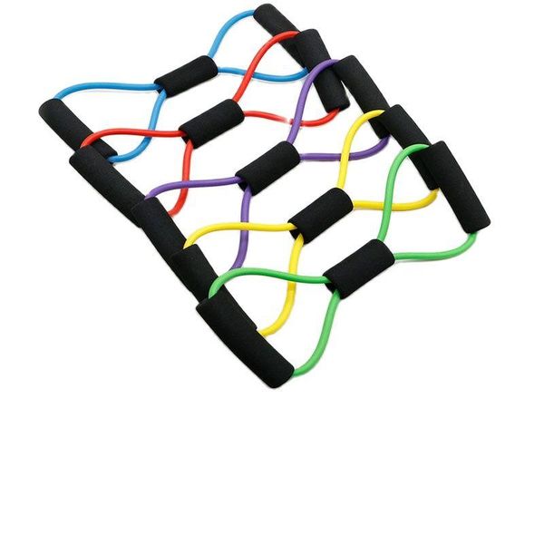 resistance bands 8 word fitness yoga gum rubber elastic band equipment expander workout gym exercise train
resistance bands 8 word fitness yoga gum rubber elastic band equipment expander workout gym exercise train