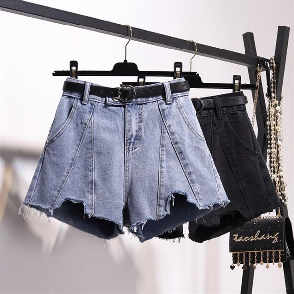 gowyimmes 20 summer blue sahes jeans shorts women high waist hole cotton big size girl denim streetwear 757 women's, White;black
gowyimmes 20 summer blue sahes jeans shorts women high waist hole cotton big size girl denim streetwear 757 women's, White;black
