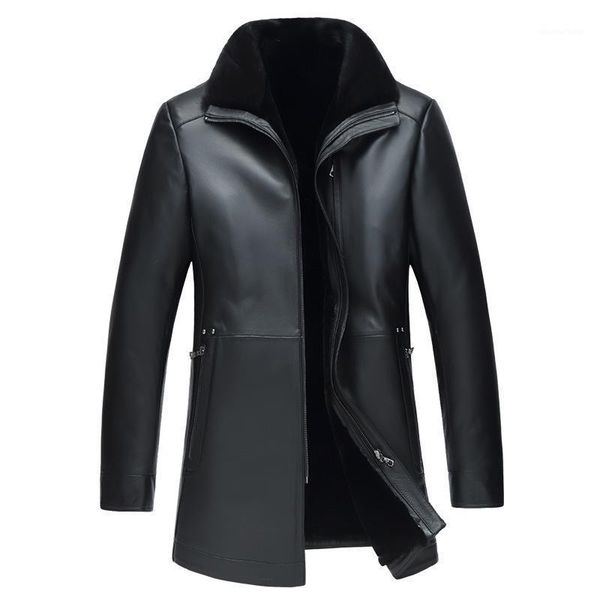 men's leather & faux men wool inner thick mink collar casual loose sheepskin coat luxury plus size l-10xl11xl 12xl 13xl, Black
men's leather & faux men wool inner thick mink collar casual loose sheepskin coat luxury plus size l-10xl11xl 12xl 13xl, Black