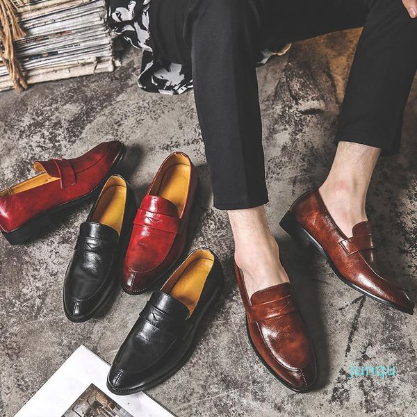 wholesale-dress shoes 2021 leather business men loafers pointy black oxford breathable formal wedding
wholesale-dress shoes 2021 leather business men loafers pointy black oxford breathable formal wedding