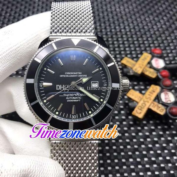 42mm heritage date a1732124.ba61.154a automatic mens watch black dial stick markers stainless steel mesh strap sport watches timezonwatch e0, Slivery;brown
42mm heritage date a1732124.ba61.154a automatic mens watch black dial stick markers stainless steel mesh strap sport watches timezonwatch e0, Slivery;brown